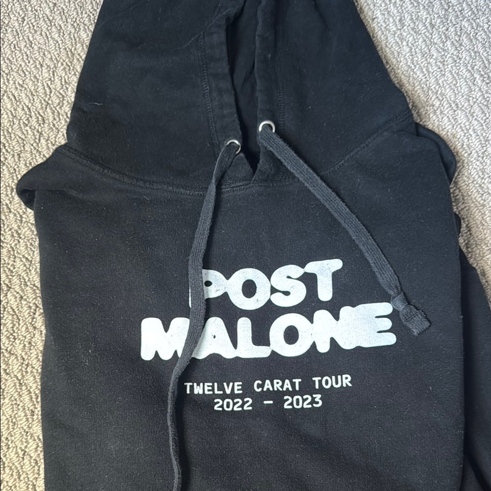 Post Malone Tour Black Hoodie